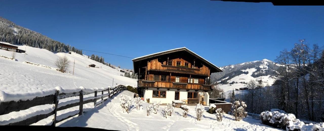 Ferienwohnung Hacklstoana Alpbach Exterior foto