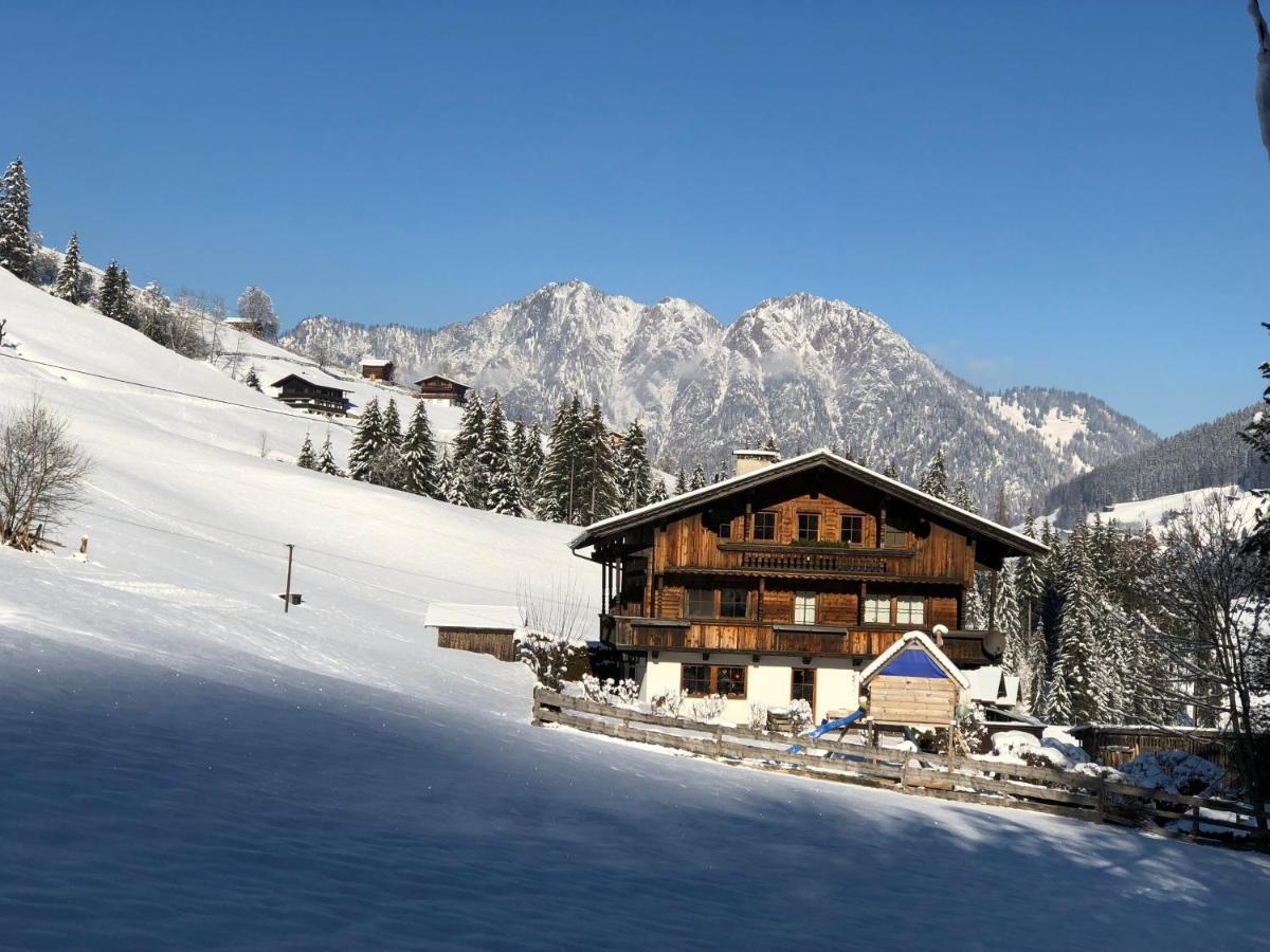 Ferienwohnung Hacklstoana Alpbach Exterior foto