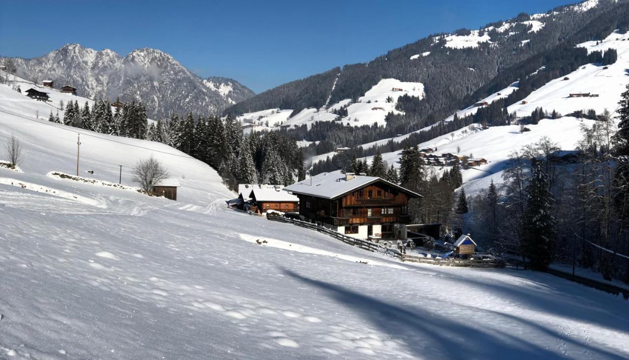 Ferienwohnung Hacklstoana Alpbach Exterior foto