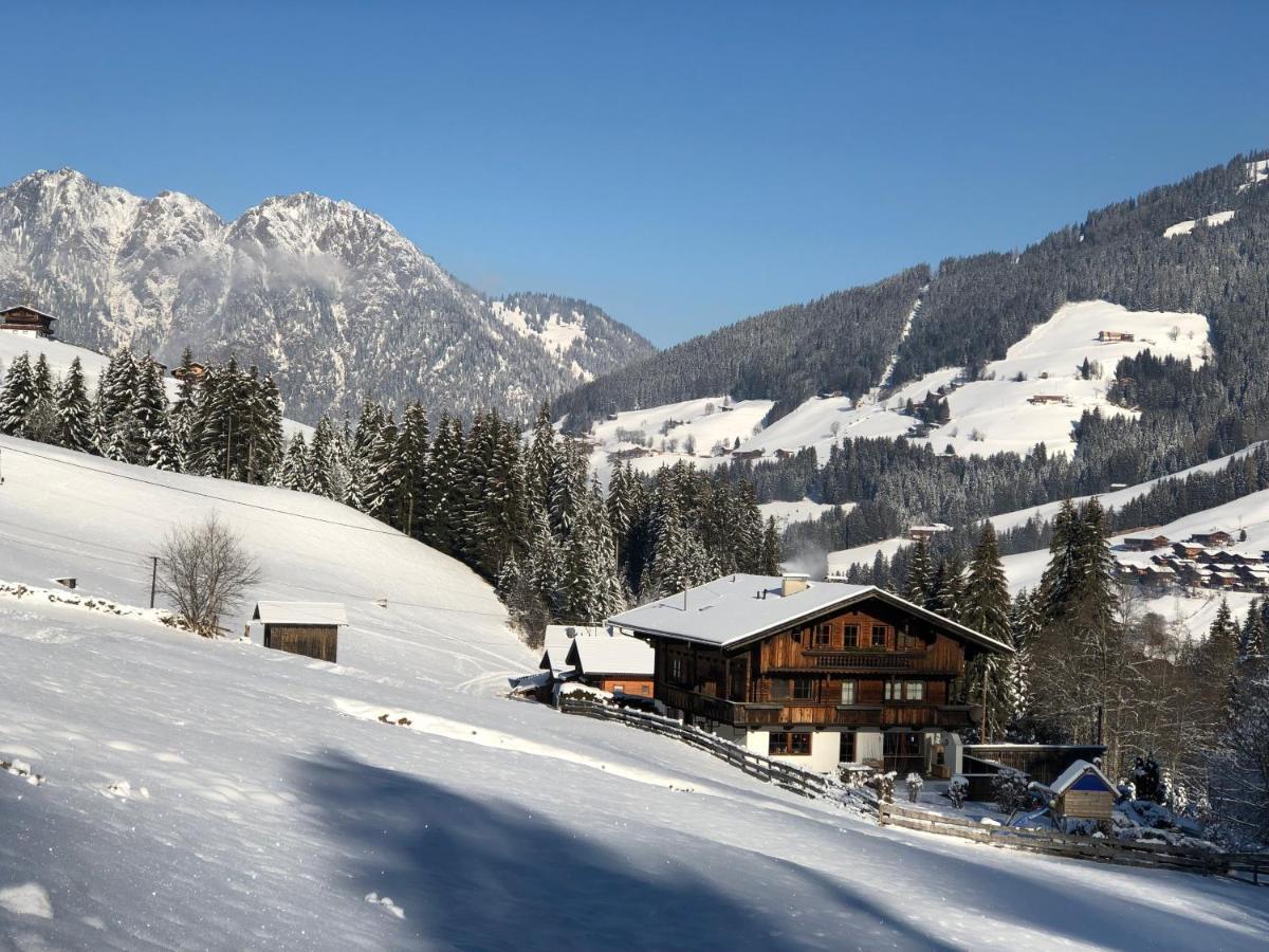Ferienwohnung Hacklstoana Alpbach Exterior foto